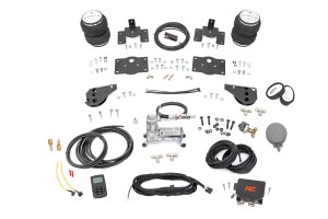 Dodge Ram 1500 Air Spring Kit - Rear - Rough Country - w/compressor | Wireless Controller | Stock Height - '09-'10